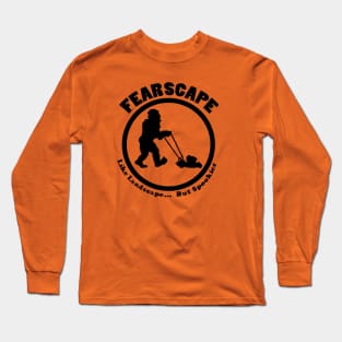 Like Landscape But Spookier Silhouette Long Sleeve T-Shirt